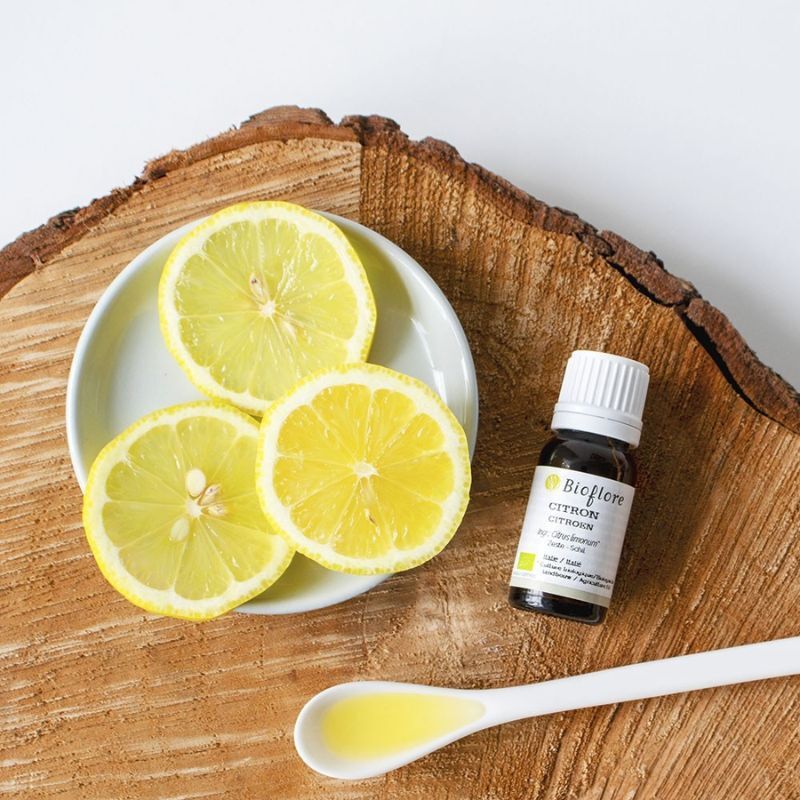 Huile essentielle de citron bio