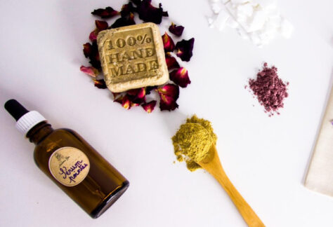 atelier sine : shampoing solide et masque pour les cheveux