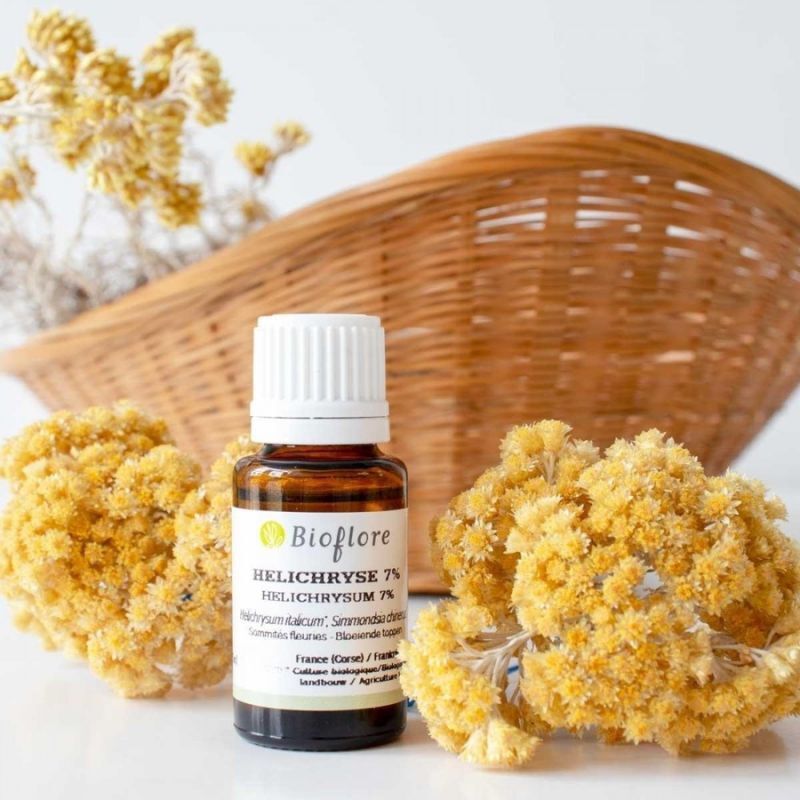 Huile essentielle d'hélichryse bio 7%