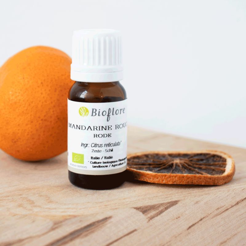 Huile essentielle de mandarine rouge bio