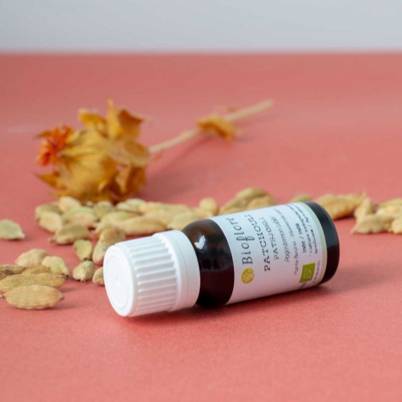Huile essentielle de patchouli bio