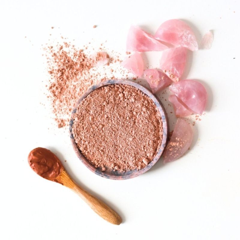 Argile rose bio ultrafine