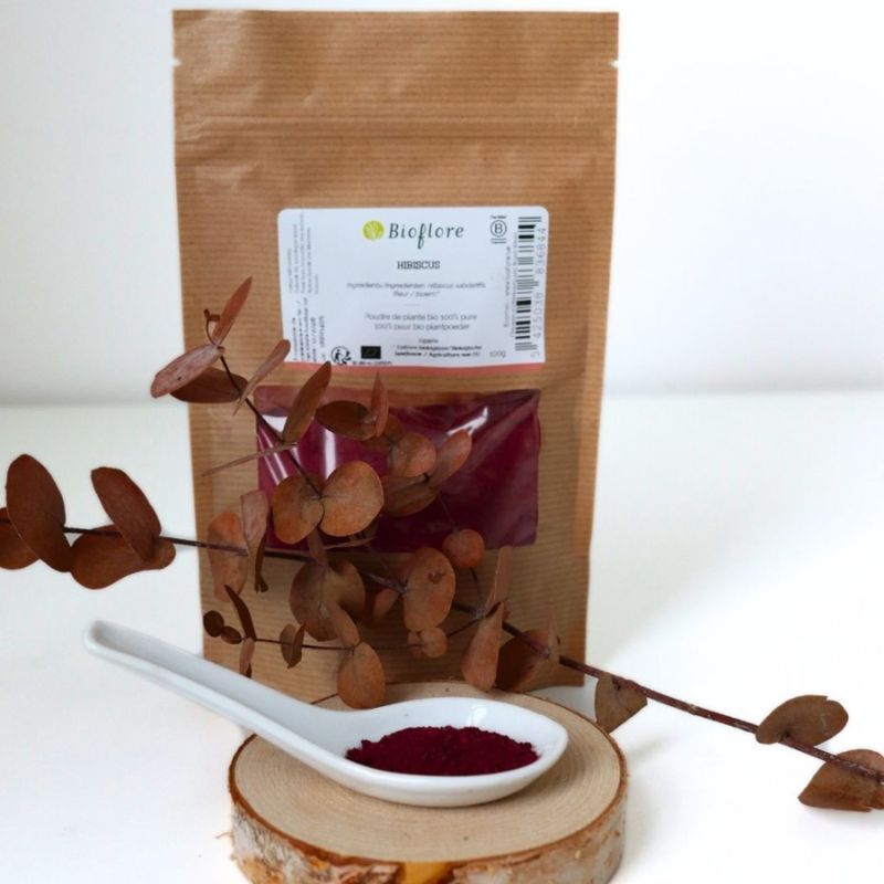 Poudre d'hibiscus bio