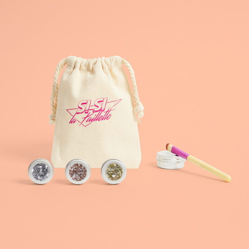 Kit paillettes visage brillance pimpance Si si la paillette