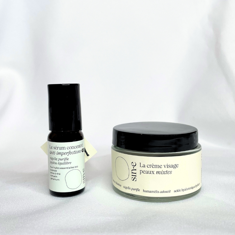 Duo beauté peaux mixtes Sine